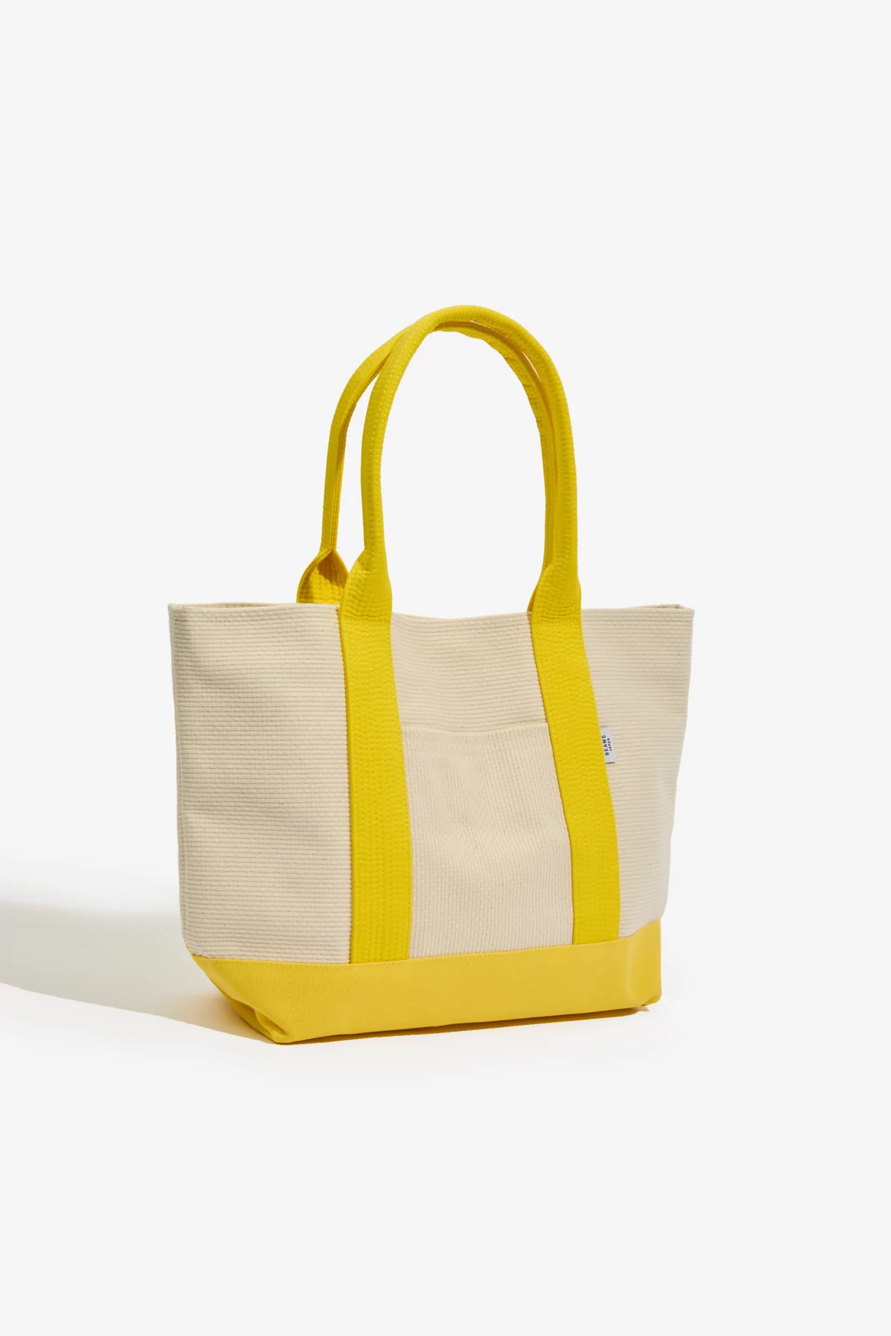 Sac Cabas Japonais Coton Sashiko sasicco OBI - Yellow | Centre Commercial
