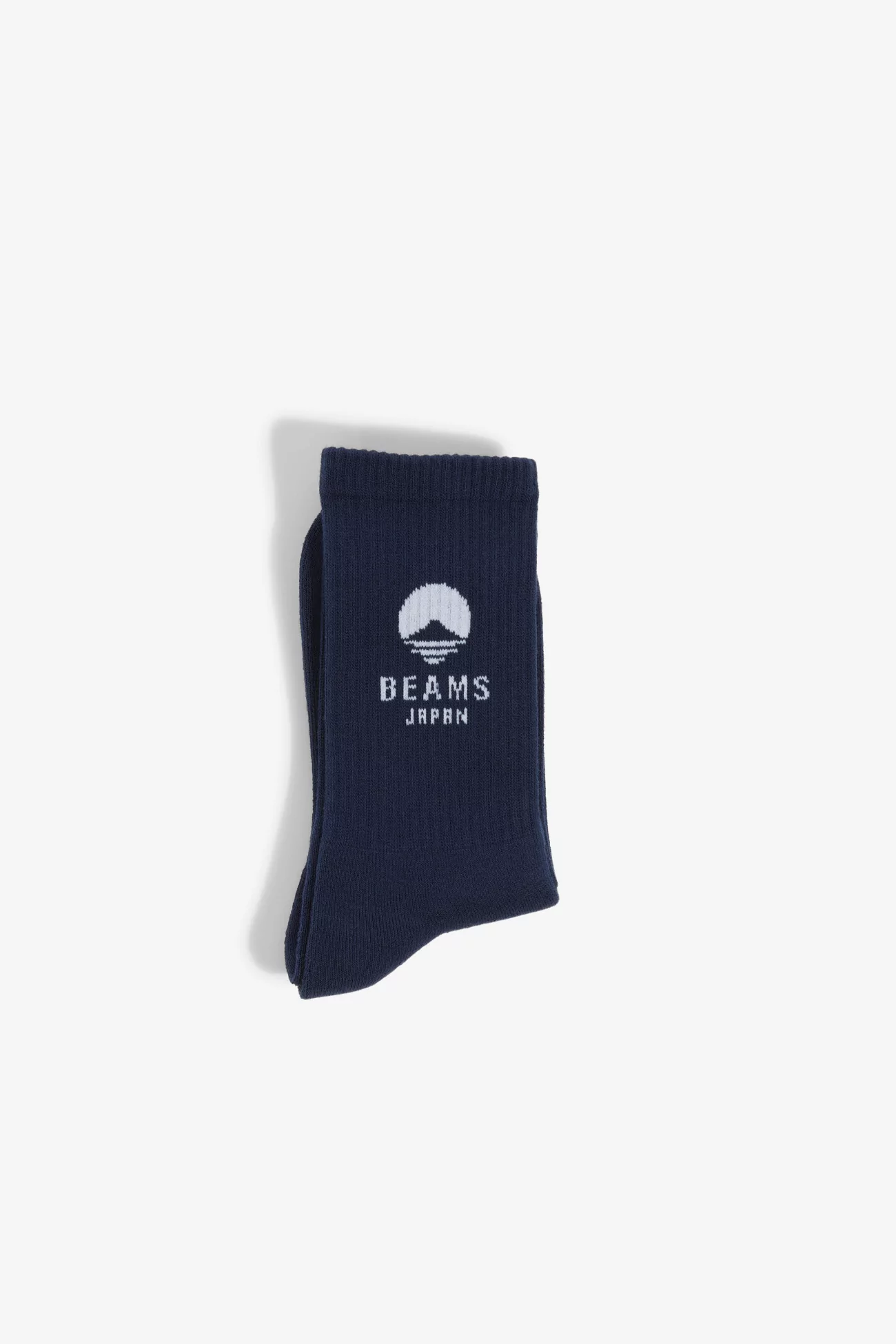 Cotton Logo Socks Tsugaku Kaisoku x BEAMS Japan - Navy | Centre Commercial