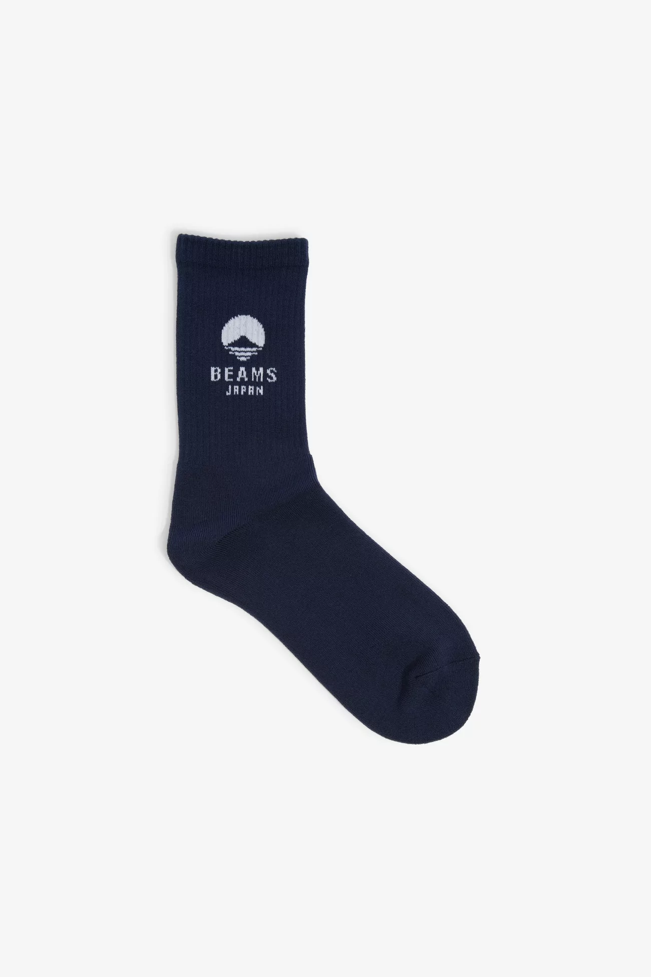 Cotton Logo Socks Tsugaku Kaisoku x BEAMS Japan - Navy | Centre Commercial