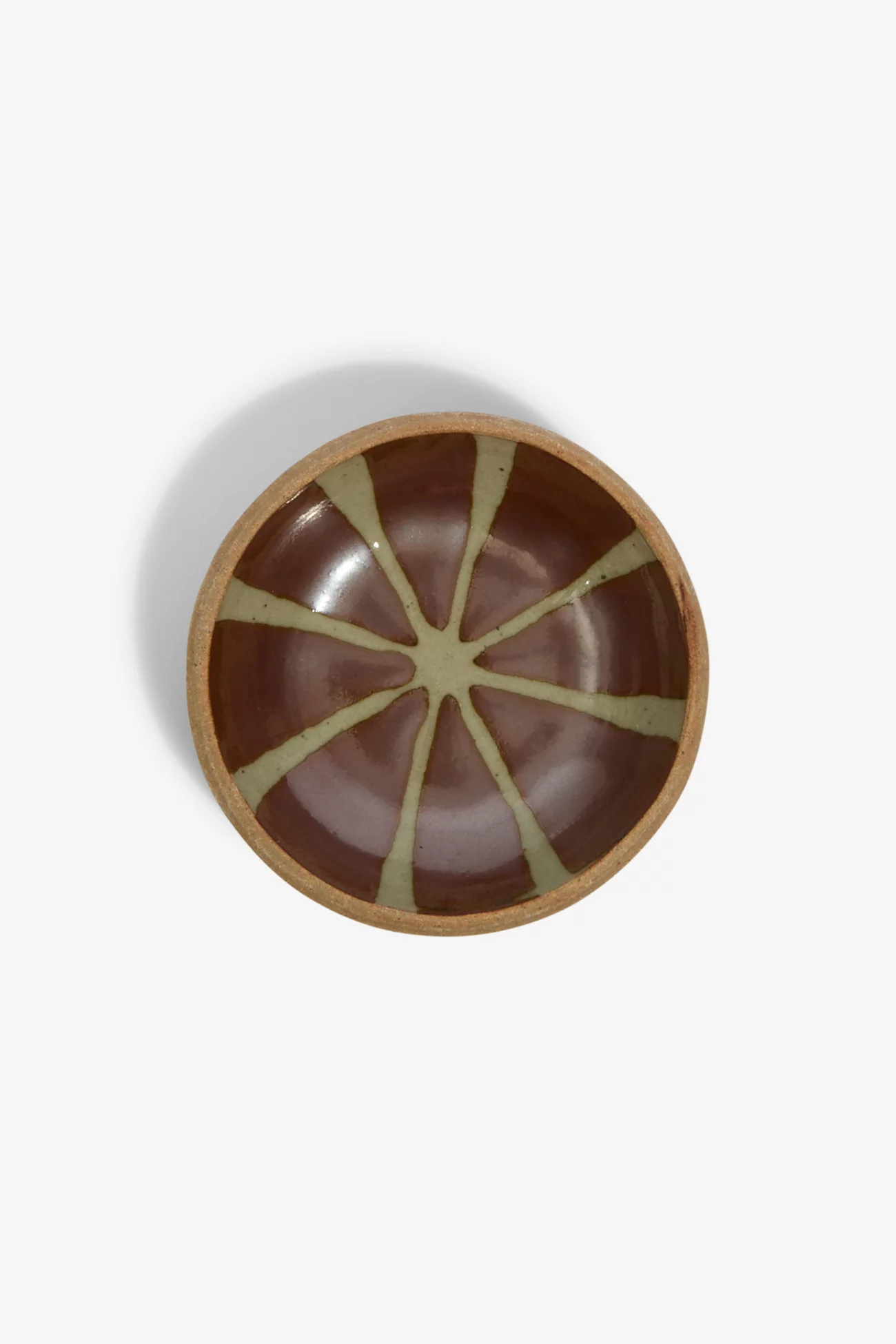 Japanese Handcrafted Hamadagama - Persimmon Plate | Centre Commercial