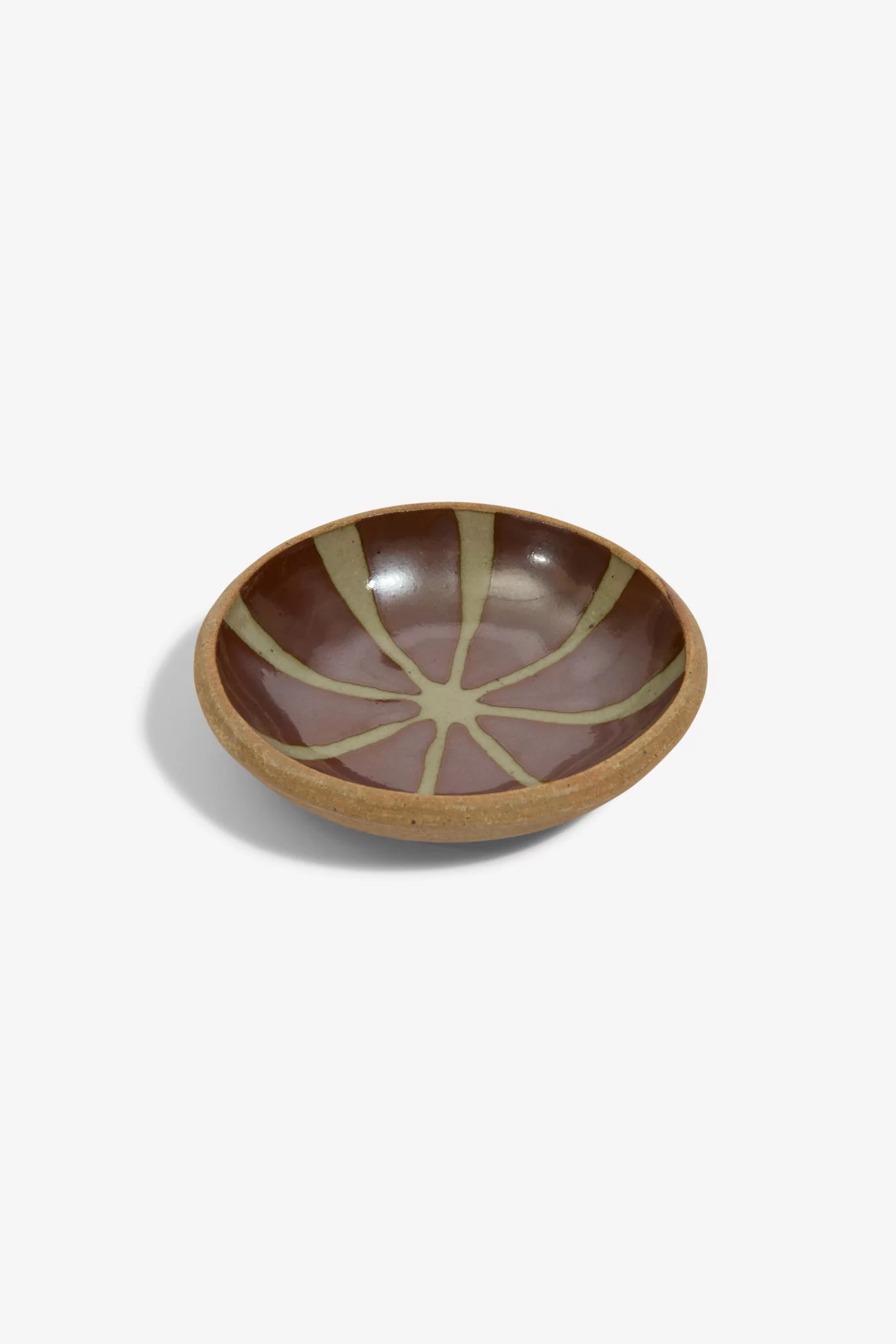 Japanese Handcrafted Hamadagama - Persimmon Plate | Centre Commercial