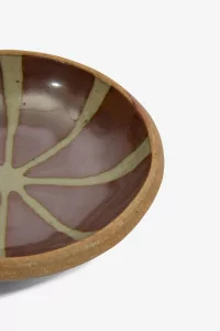 Japanese Handcrafted Hamadagama - Persimmon Plate | Centre Commercial