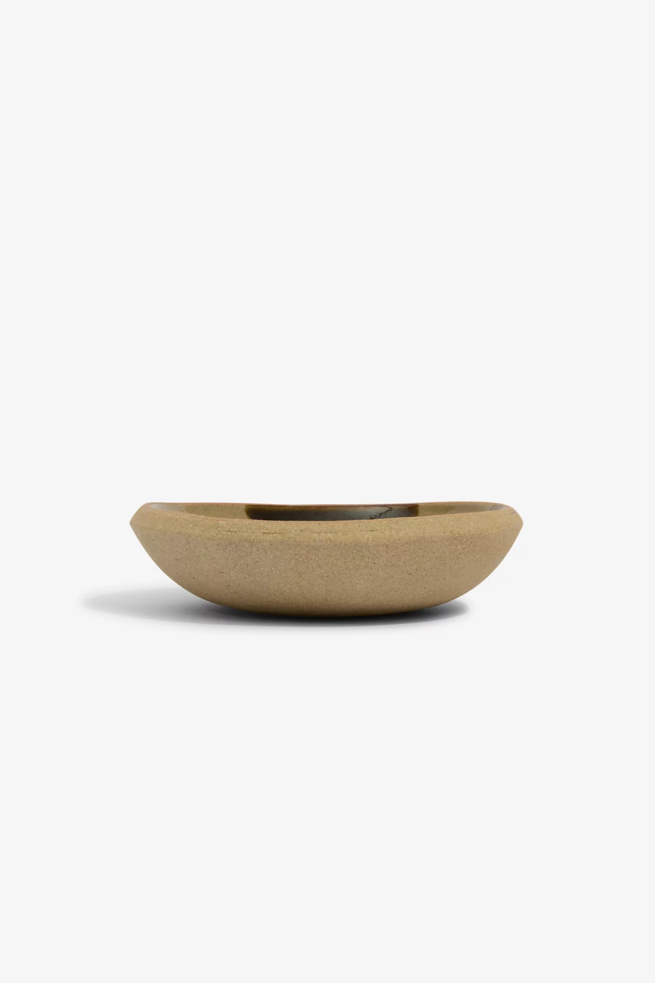 Mashiko Ceramic Plate Kurokake - Hamadagama Artisanal | Centre Commercial