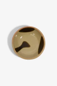 Mashiko Ceramic Plate Kurokake - Hamadagama Artisanal | Centre Commercial