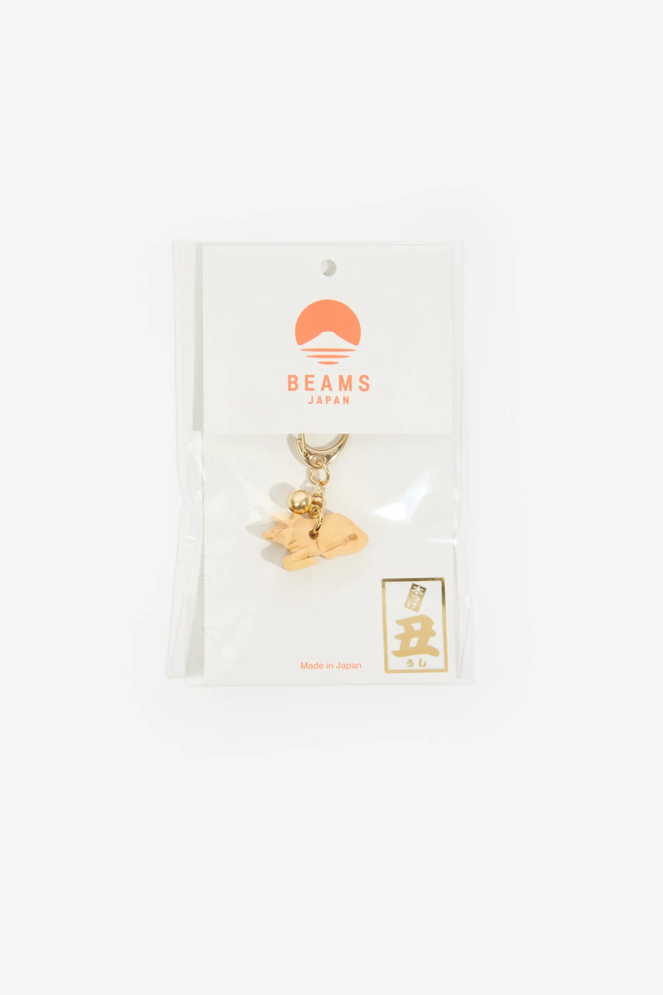Handcrafted Tsuge Wood Zodiac Keychain - Ox | Centre Commercial