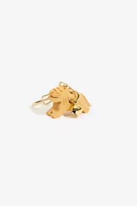 Tsuge Wood Zodiac Keychain Tiger - BEAMS JAPAN | Centre Commercial