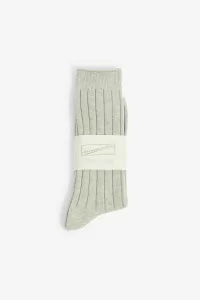 Men's Bold Rib Crew Socks Grey - Anonymous Ism | Centre Commercial