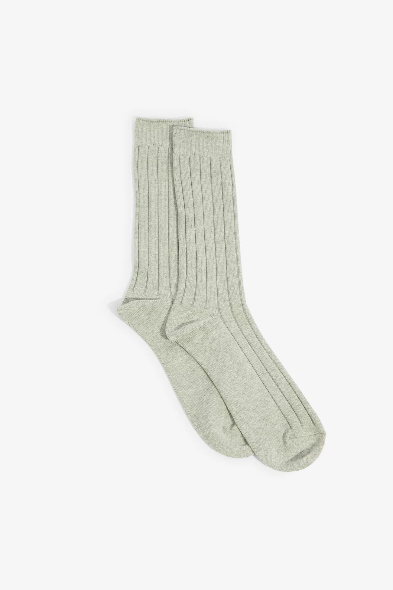 Men's Bold Rib Crew Socks Grey - Anonymous Ism | Centre Commercial