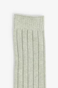 Men's Bold Rib Crew Socks Grey - Anonymous Ism | Centre Commercial