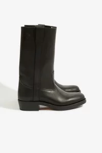 Gardian Camargue Leather Boots - Black | Centre Commercial