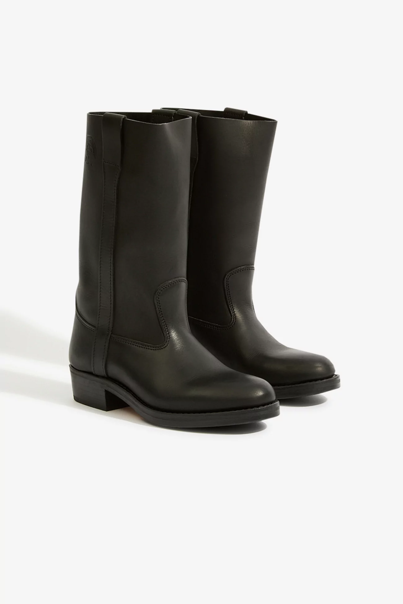 Gardian Camargue Leather Boots - Black | Centre Commercial