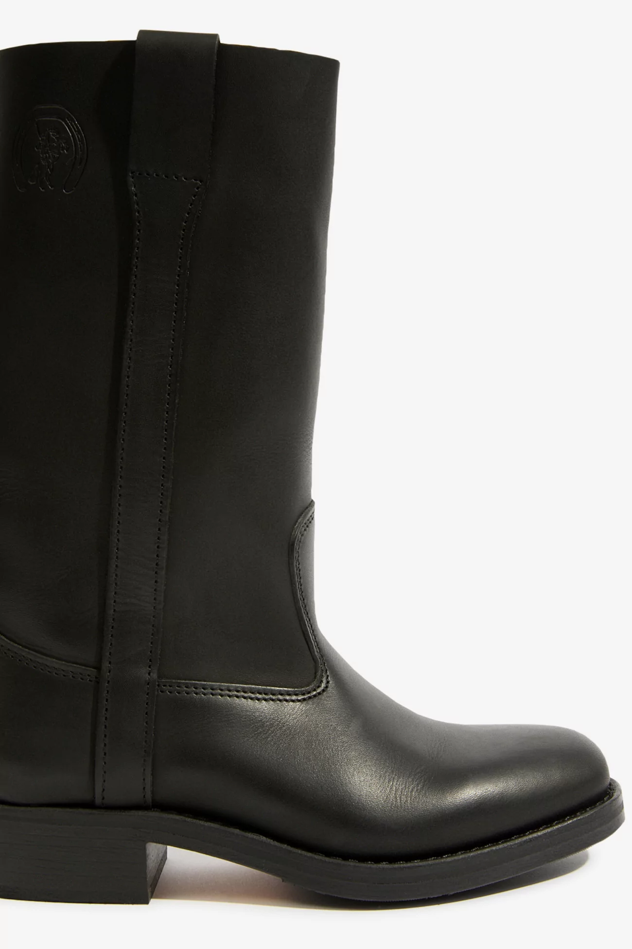 Gardian Camargue Leather Boots - Black | Centre Commercial