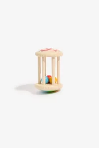 Bell Cage Wooden Rattle Baby - Goki | Centre Commercial