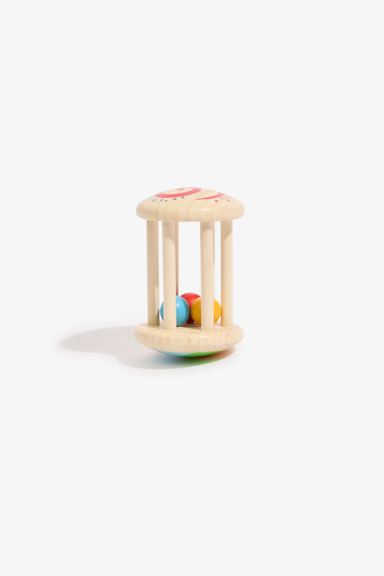 Bell Cage Wooden Rattle Baby - Goki | Centre Commercial