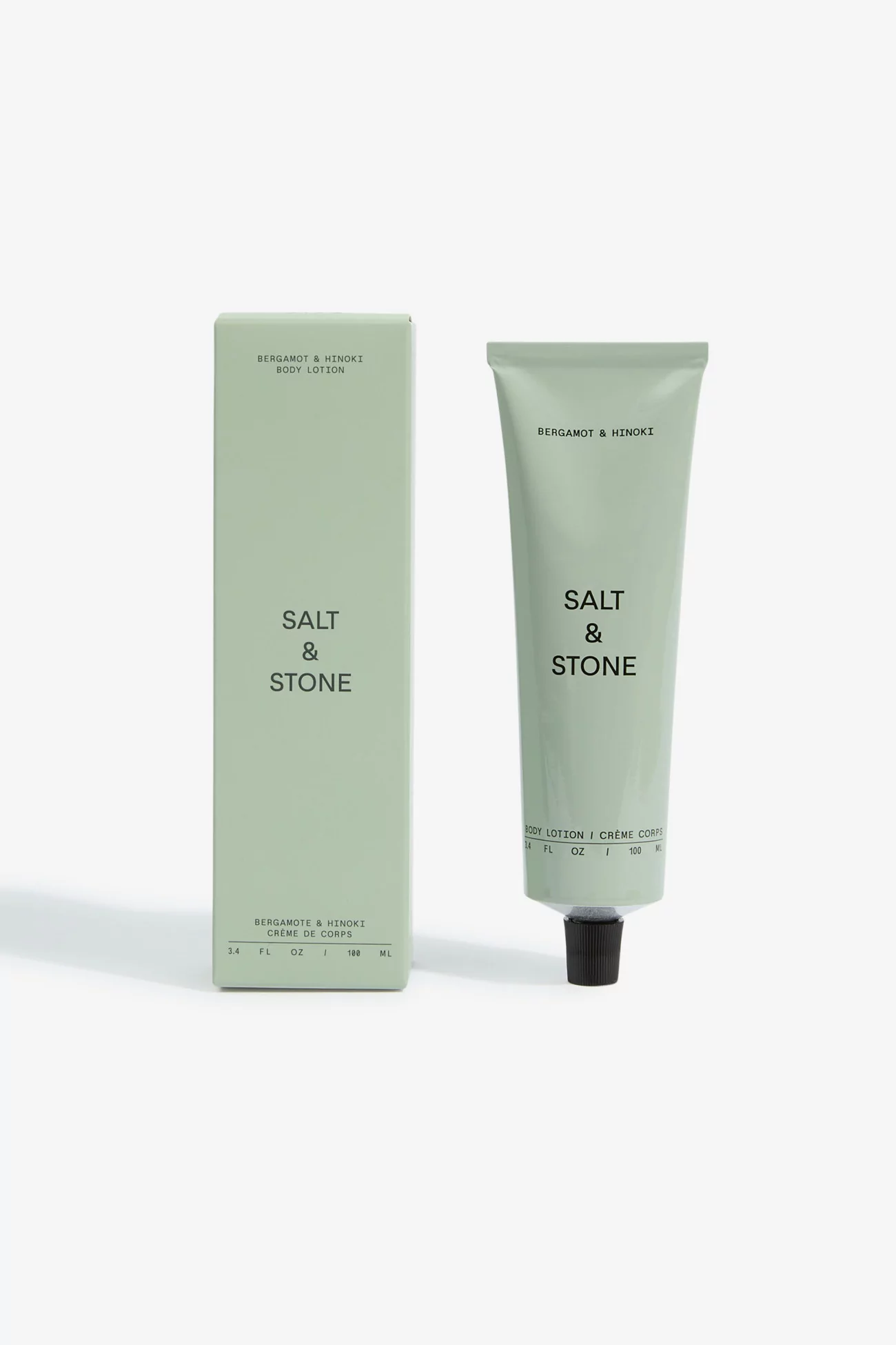 Bergamot & Hinoki Body Lotion 100 ml - Salt & Stone | Centre Commercial