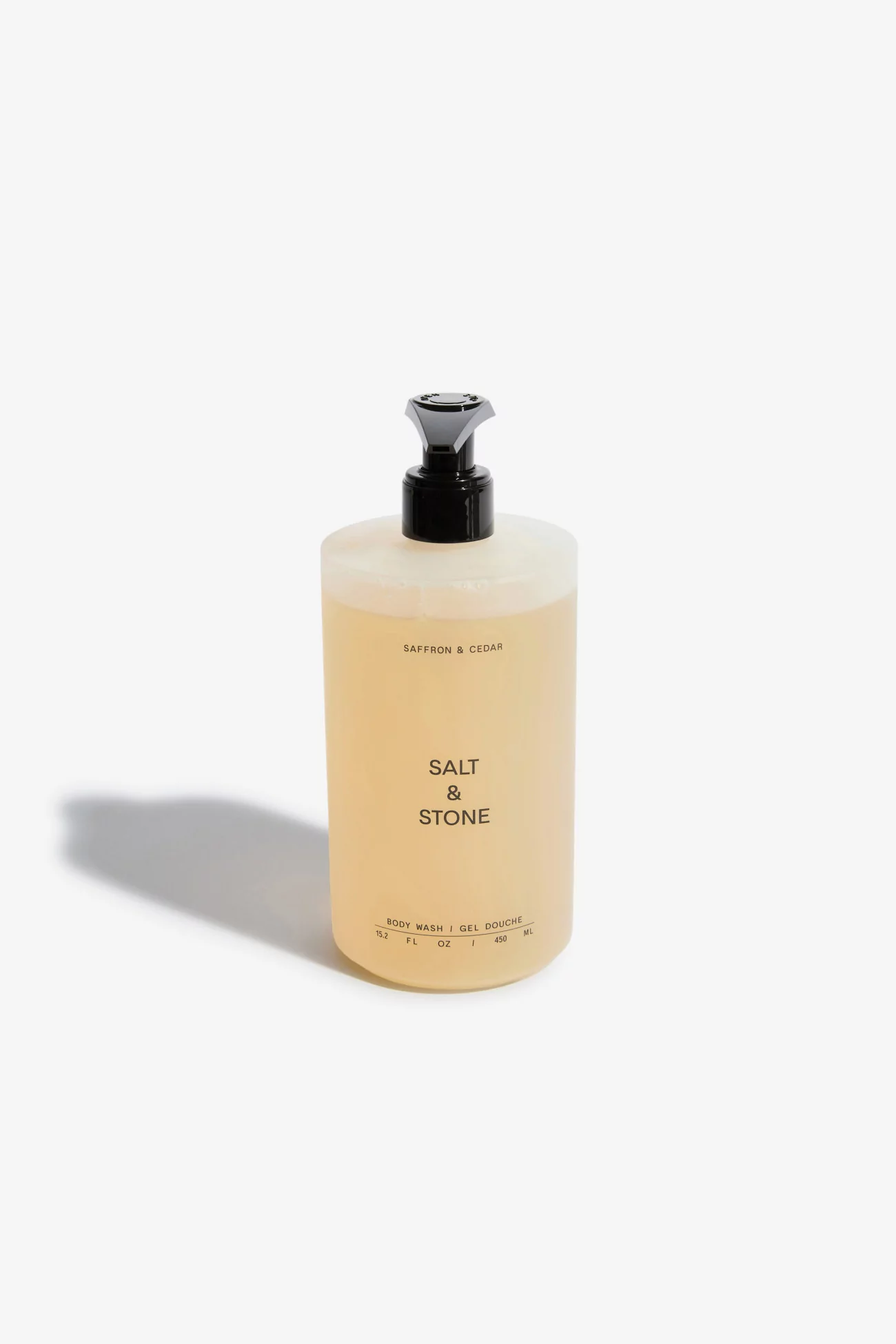 Body Wash Saffron & Cedar - Salt & Stone | Centre Commercial