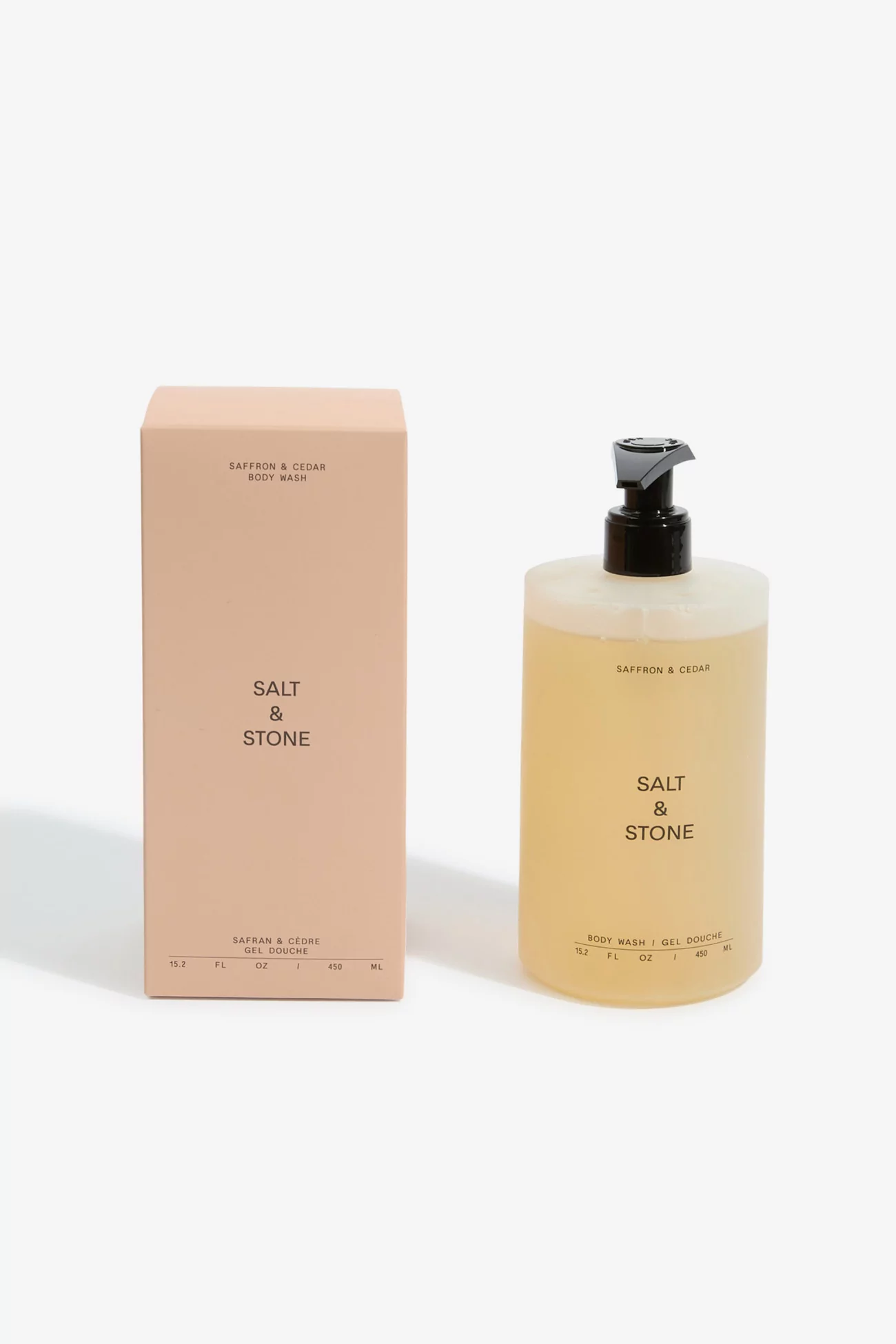 Body Wash Saffron & Cedar - Salt & Stone | Centre Commercial