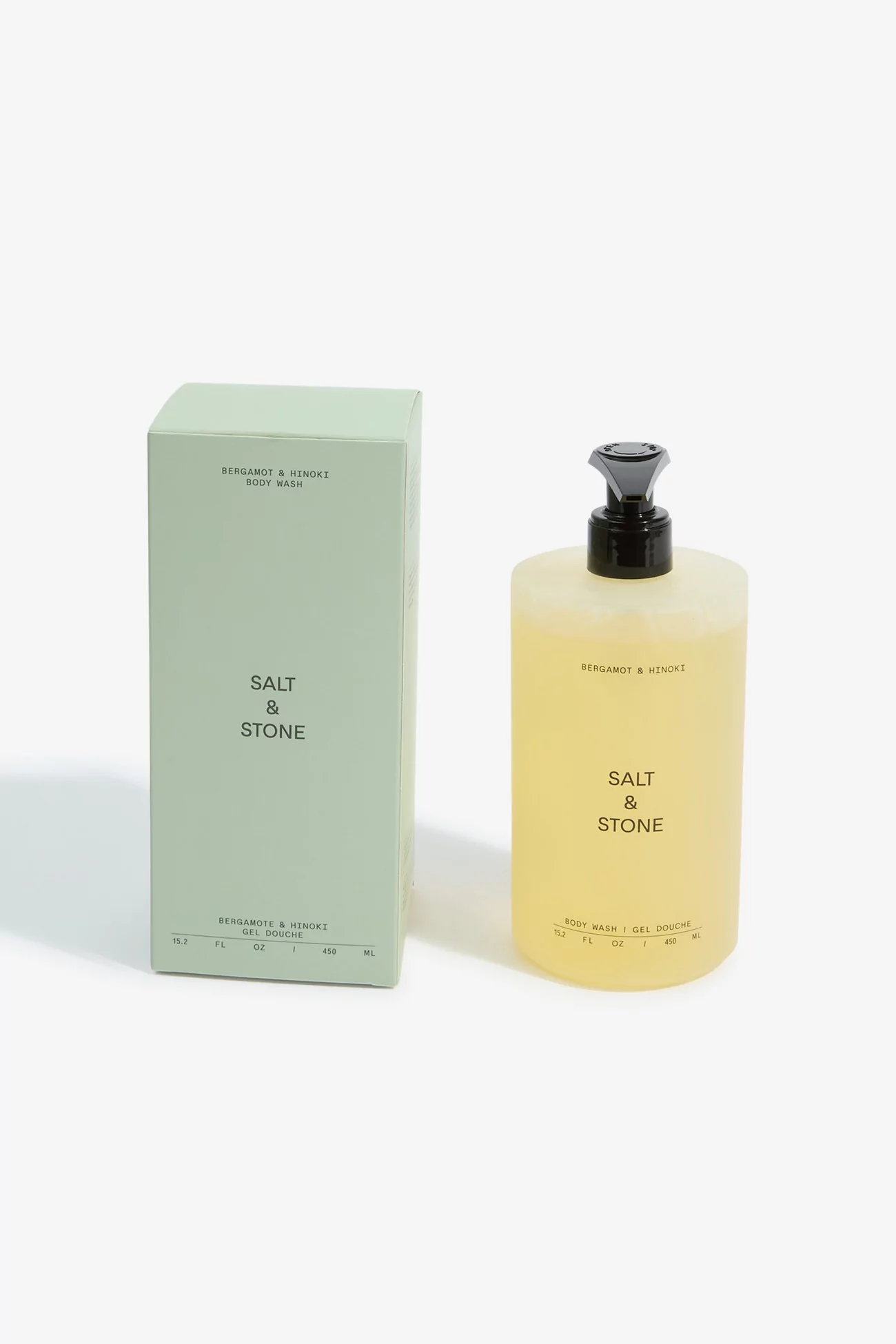 Body Wash Bergamot & Hinoki - Salt & Stone | Centre Commercial