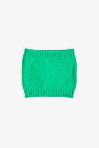 Kids Wool Alpaca Neck Warmer - Spinach | Centre Commercial