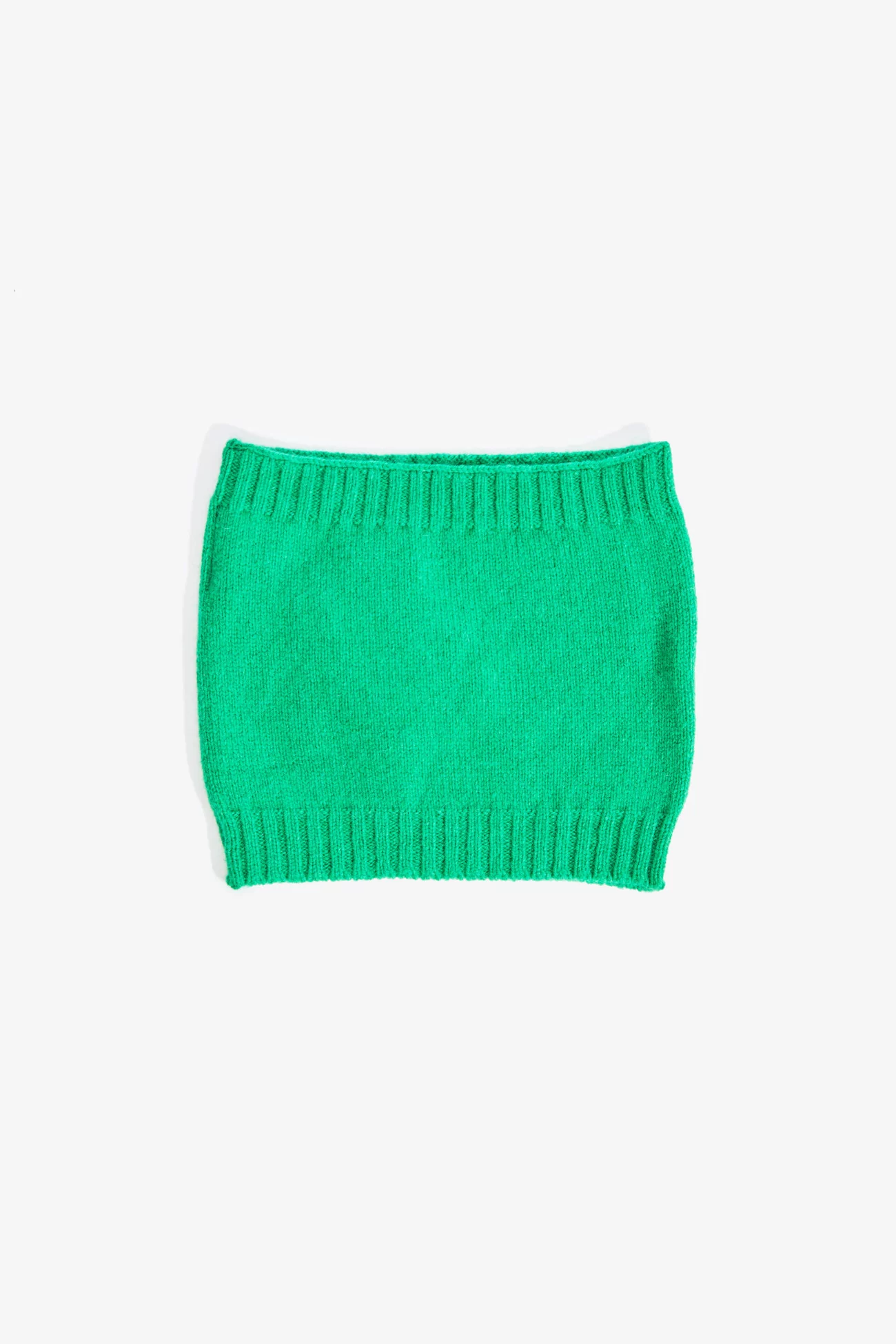 Kids Wool Alpaca Neck Warmer - Spinach | Centre Commercial