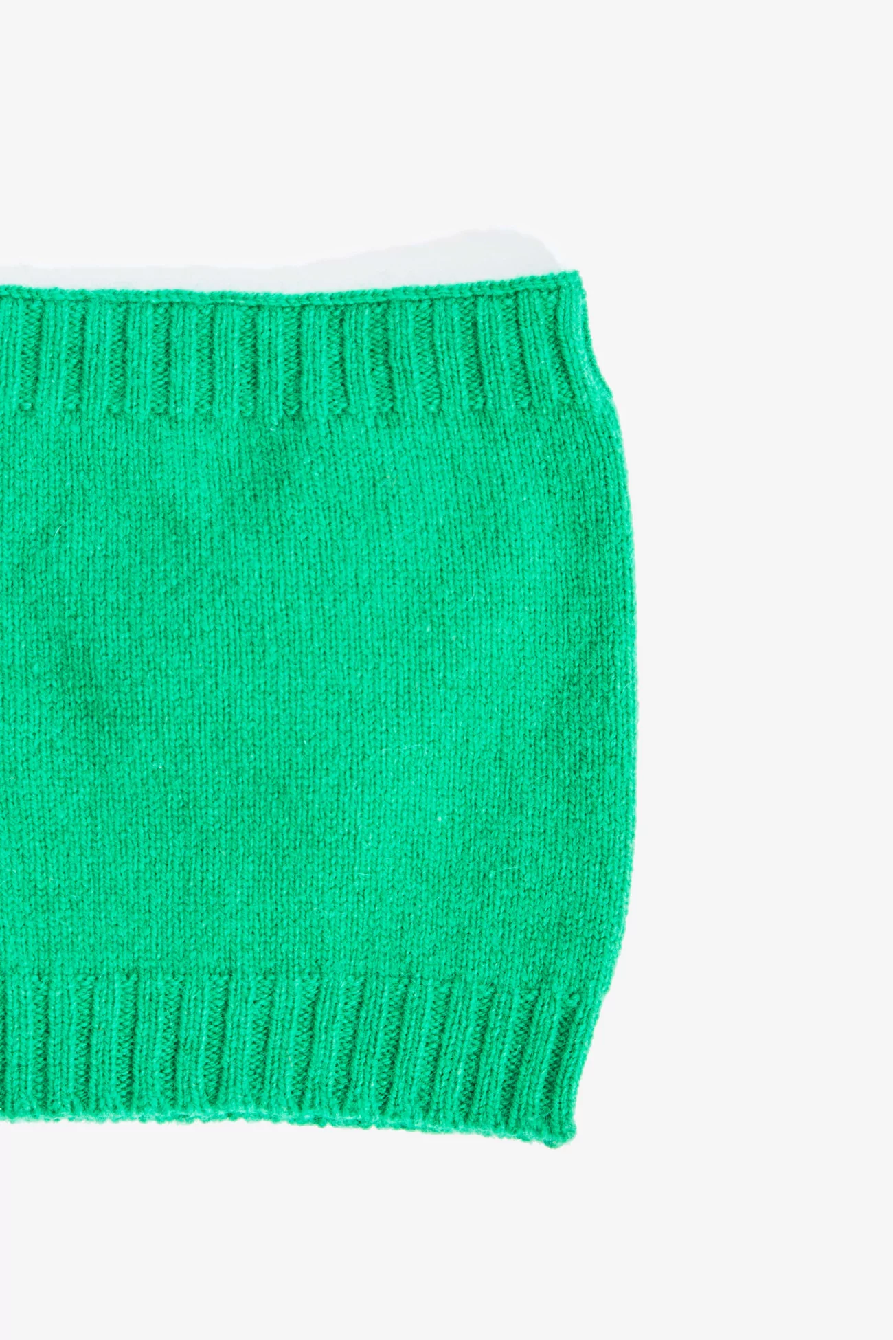 Kids Wool Alpaca Neck Warmer - Spinach | Centre Commercial