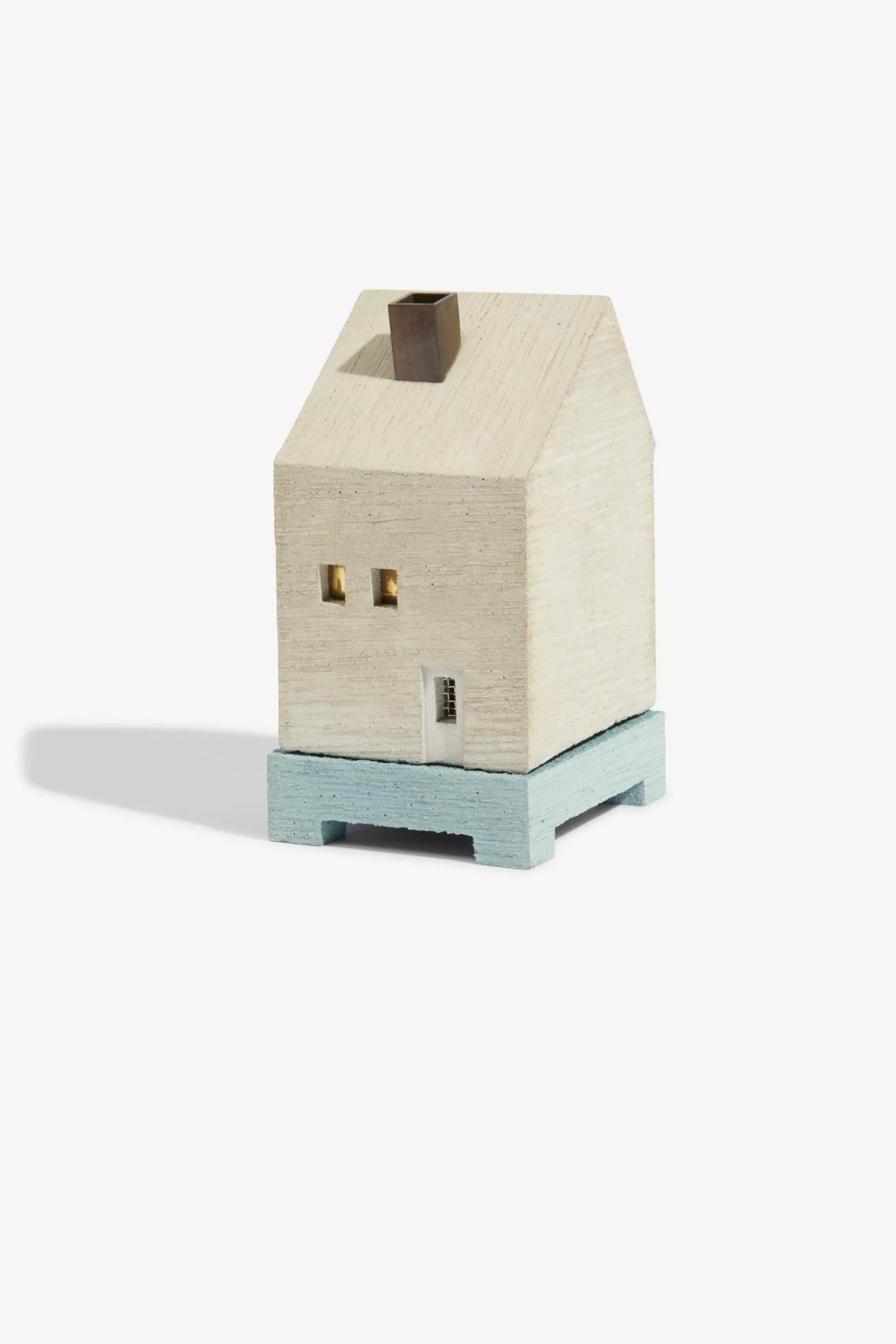Motif House Incense Burner Pull Push Products - Blue | Centre Commercial