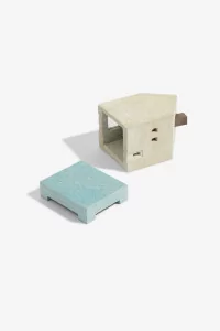 Motif House Incense Burner Pull Push Products - Blue | Centre Commercial