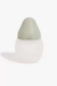 Anti-Colic 240ml Medical Silicone Baby Bottle - Sage | Centre Commercial