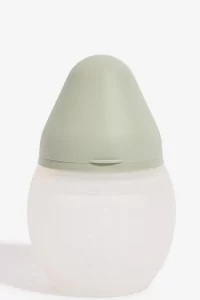 Anti-Colic 240ml Medical Silicone Baby Bottle - Sage | Centre Commercial