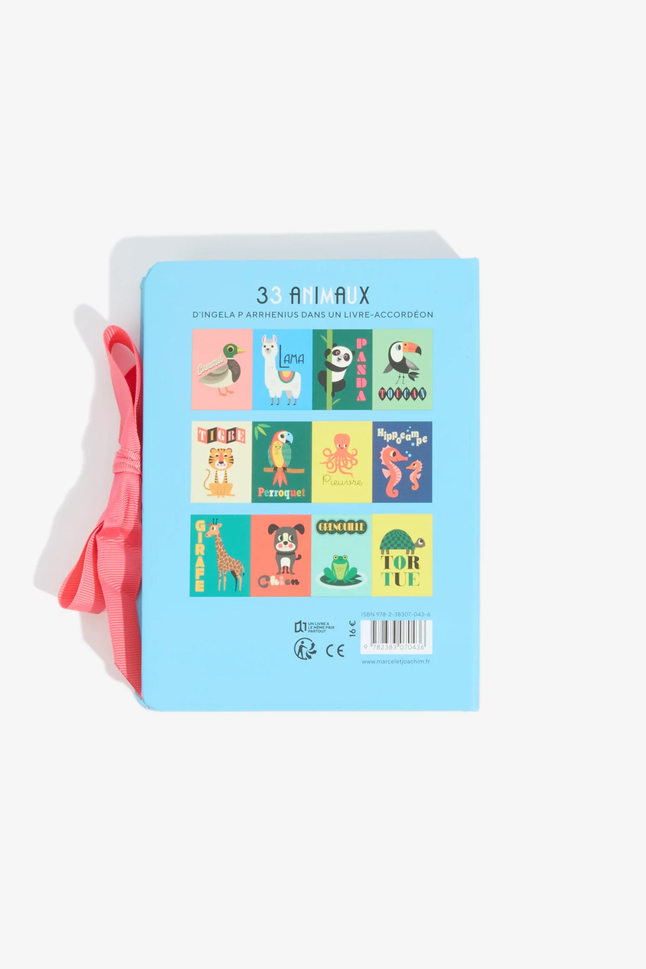 Mini Animaux Accordion Book - Ingela P. Arrhenius | Centre Commercial