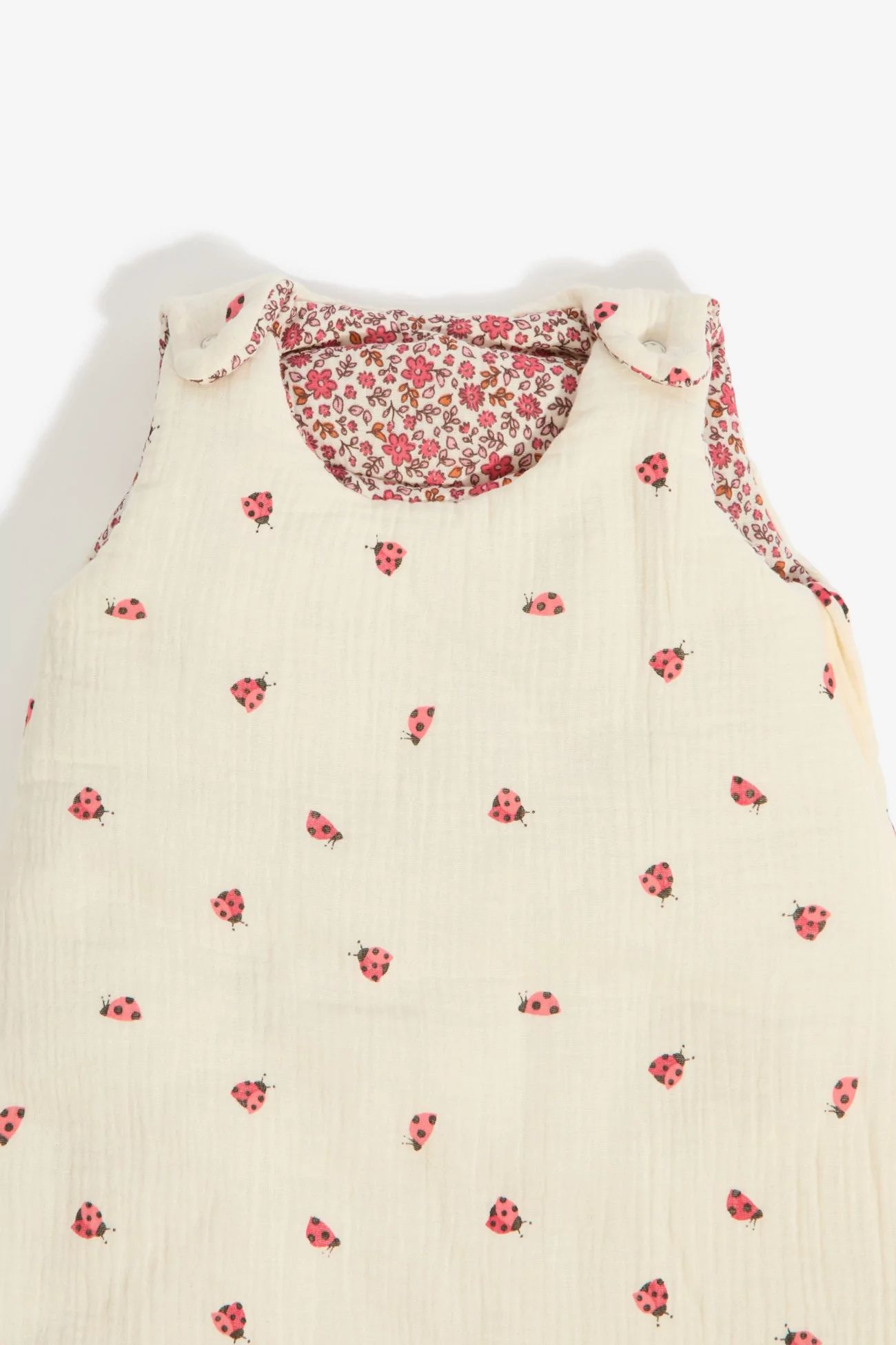 Cotton Summer Baby Sleeping Bag – Ladybirds | Centre Commercial