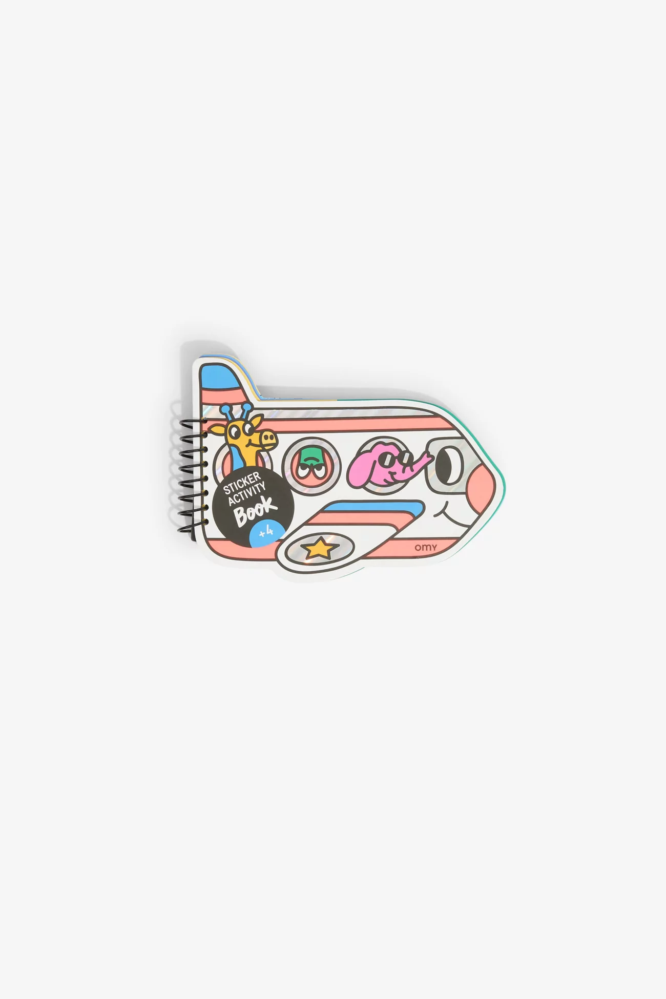 Sticker Activity Book Vroom OMY – From 4 Years | Centre Commercial