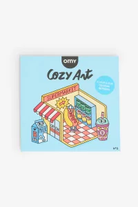 Cozy Art Coloring Book Super Market OMY | Centre Commercial