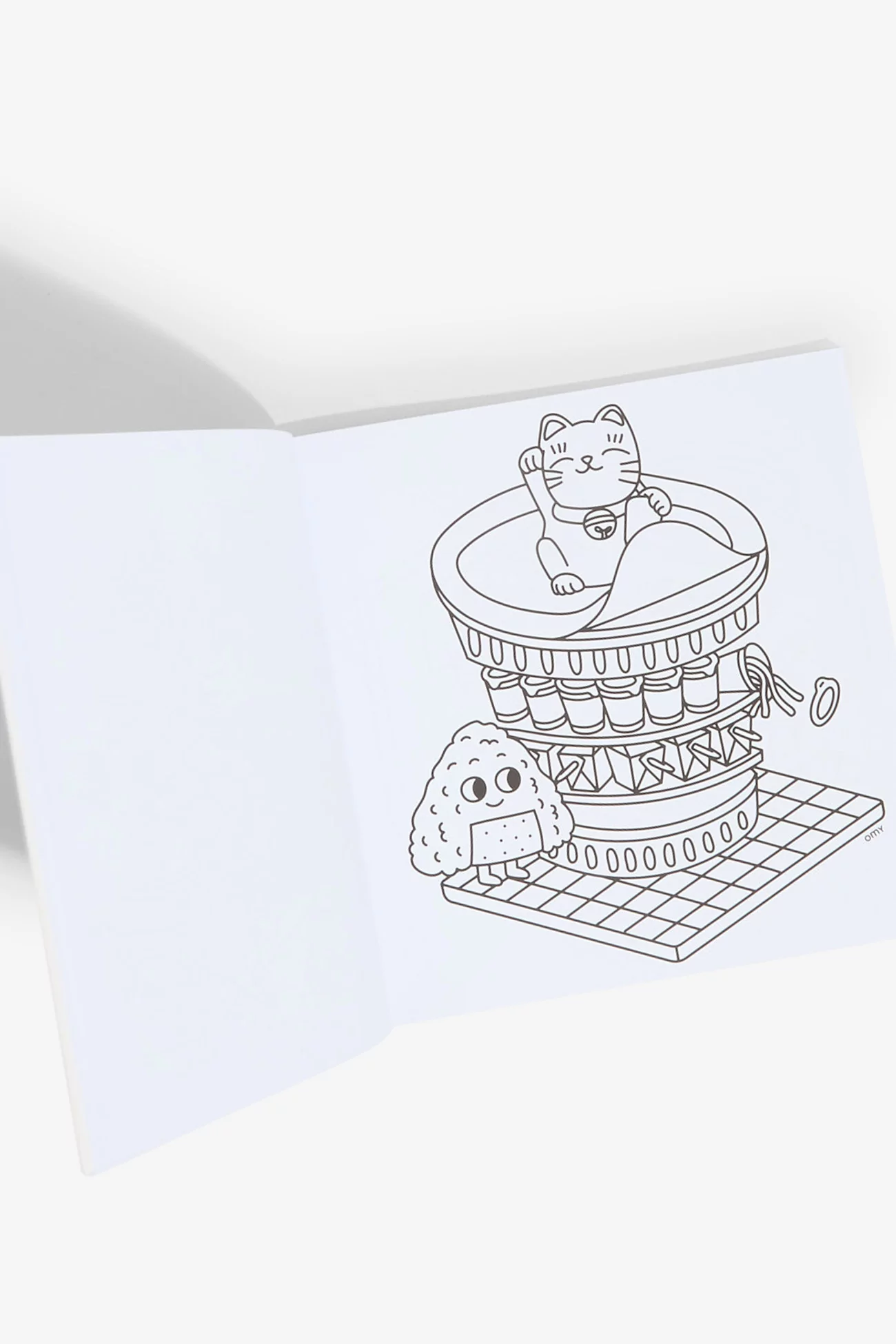 Cozy Art Coloring Book Super Market OMY | Centre Commercial