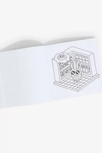 Cozy Art Coloring Book Super Market OMY | Centre Commercial