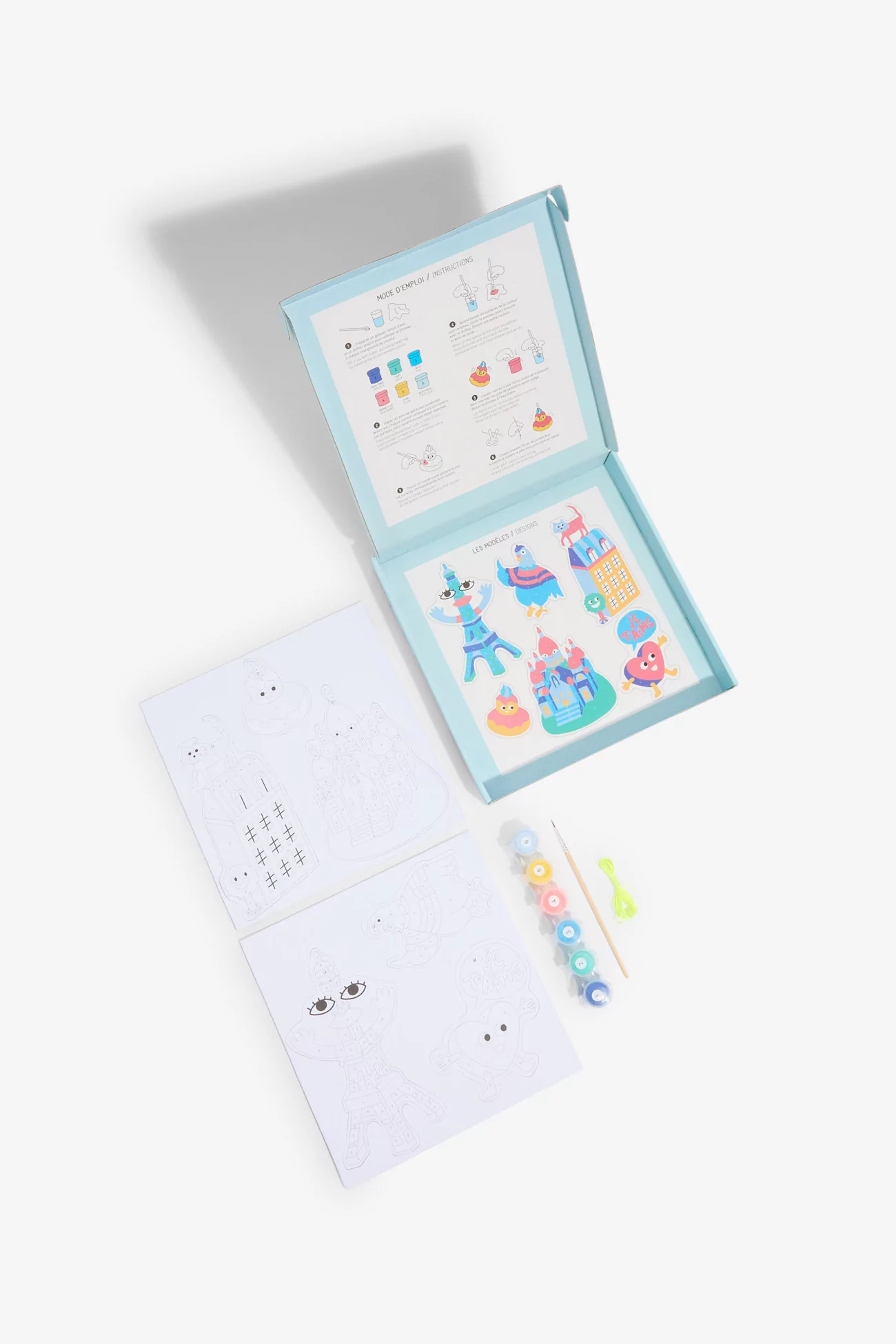 Paris Paint Box Kit OMY – Kids Creative Activity | Centre Commercial
