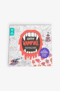 Giant Coloring Poster Vampire OMY – 70x100 cm | Centre Commercial