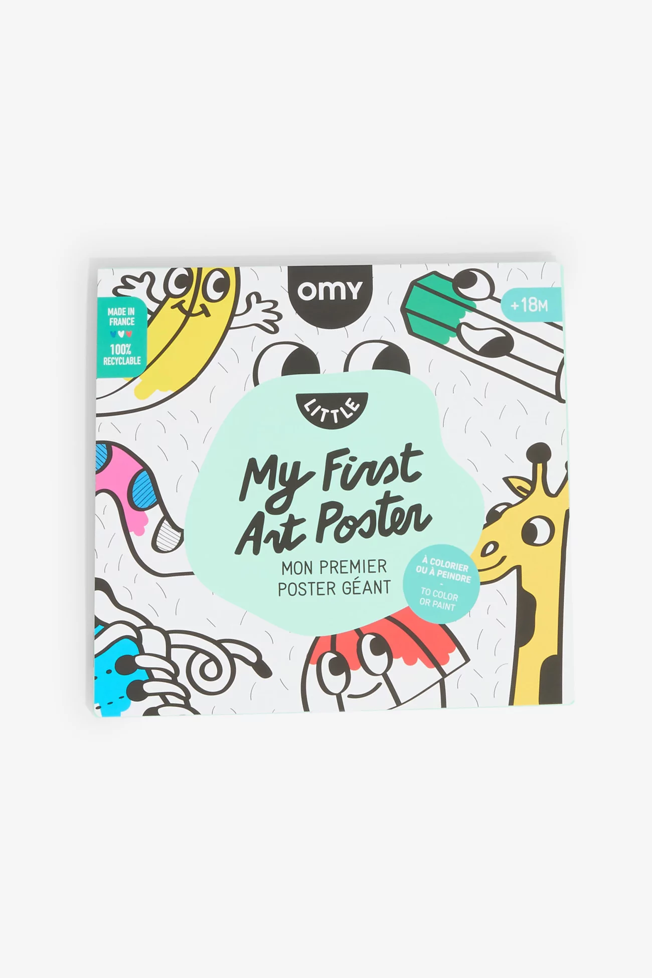 Giant Poster My First Art OMY – From 18 Months | Centre Commercial