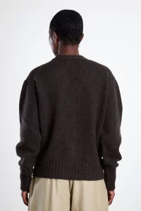 Baby Alpaca Cardigan - Brown | Centre Commercial