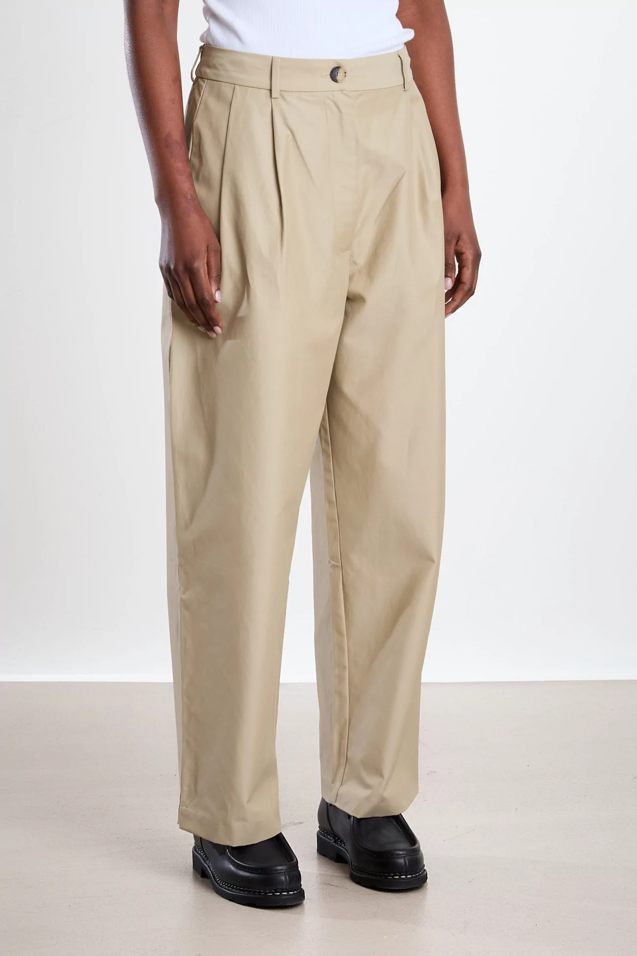 Technical Tailored Pants Women - Camel | Centre Commercial