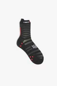 Ultralight Pro Racing Socks V4.0 Run High – Black/Red | Centre Commercial