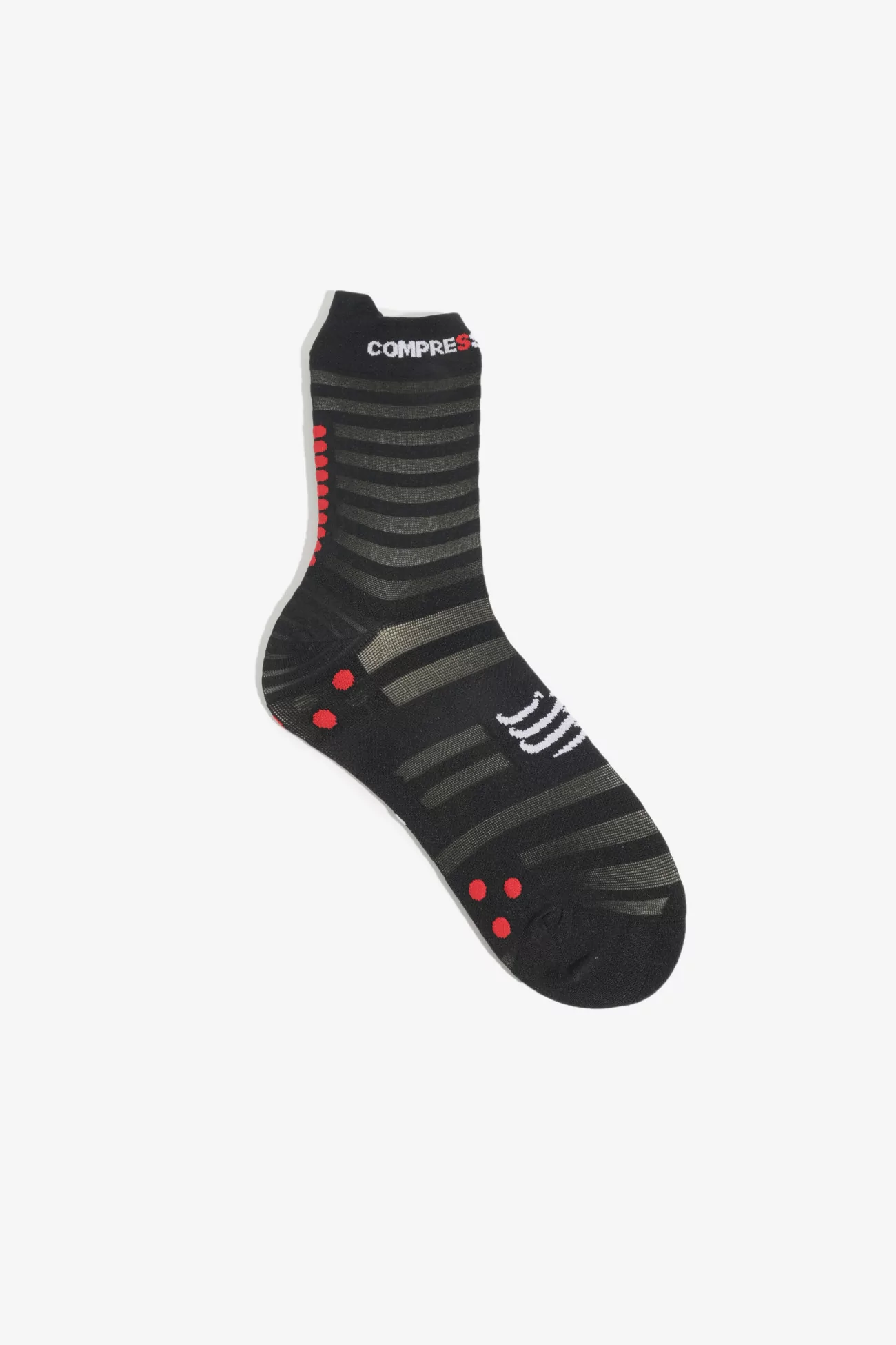 Ultralight Pro Racing Socks V4.0 Run High – Black/Red | Centre Commercial