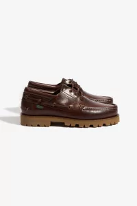 Paraboot Briac Smooth Leather Derby Shoes – Brown | Centre Commercial