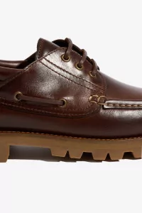Paraboot Briac Smooth Leather Derby Shoes – Brown | Centre Commercial