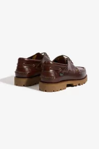 Paraboot Briac Smooth Leather Derby Shoes – Brown | Centre Commercial