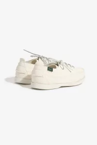 Paraboot Malibu Deerskin Boat Shoes – White | Centre Commercial