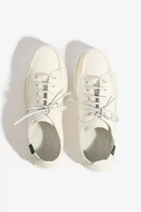Paraboot Malibu Deerskin Boat Shoes – White | Centre Commercial