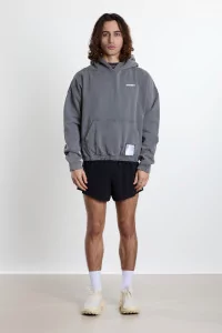SoftCell Organic Cotton Hoodie SATISFY – Aged Grey | Centre Commercial
