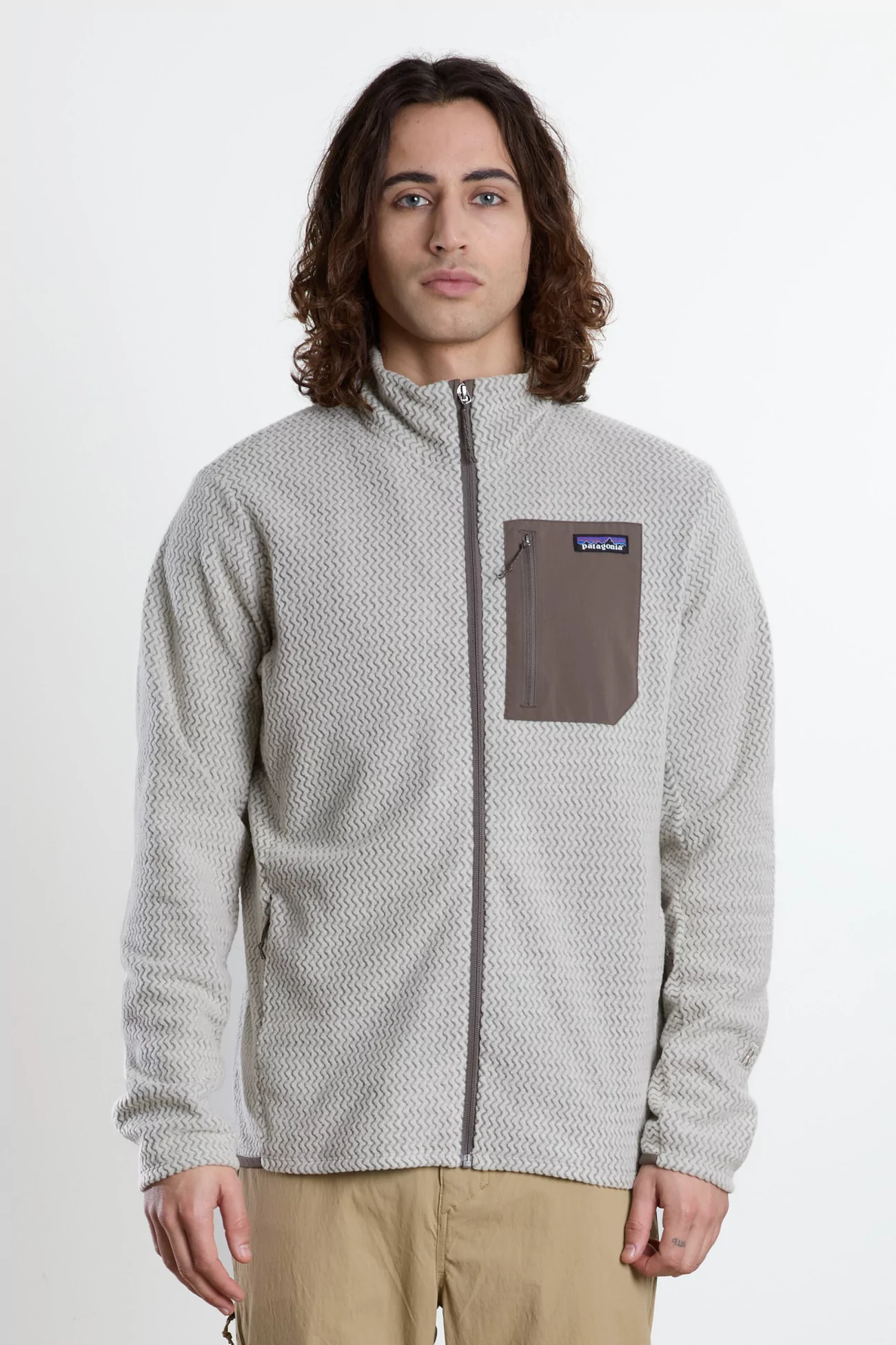 R1 Air Zip-Neck Technical Fleece Men – Pelican | Centre Commercial