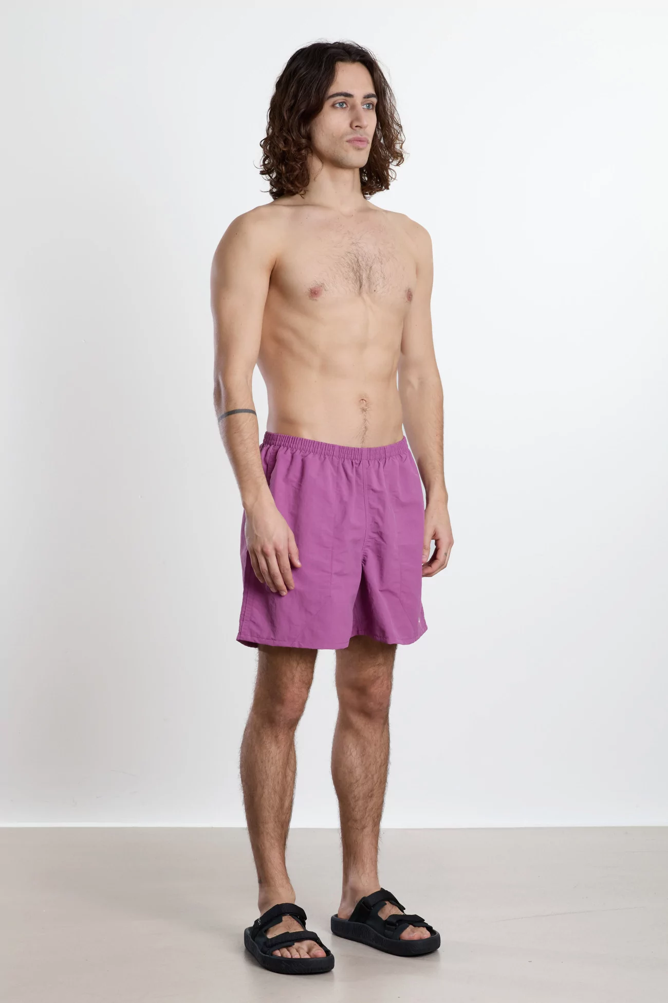 Baggies Shorts 5" Men Recycled Nylon – Faded Magenta | Centre Commercial